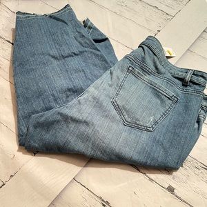 Lane Bryant crop jeans